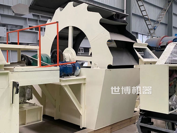 XSD2610斗式洗砂機(jī)生產(chǎn)車間